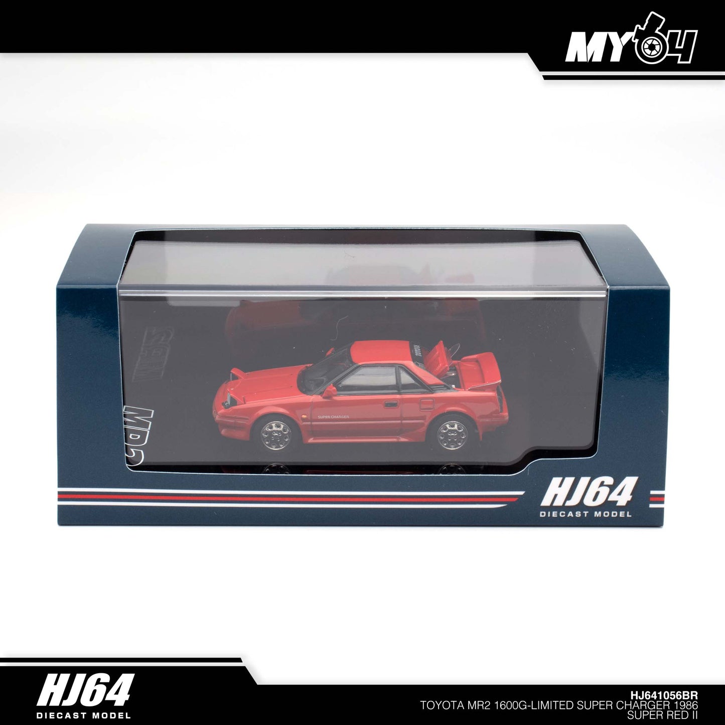 [Hobby Japan] Toyota MR2 1600G-LIMITED SUPER CHARGER 1986 - Super Red II