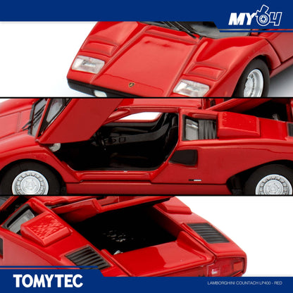 [TOMYTEC] Lamborghini Countach LP400 - Red