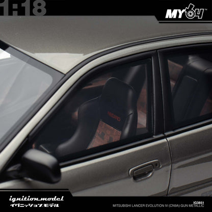 [Ignition Model] 1:18 Mitsubishi Lancer Evolution IV (CN9A) - Gun Metallic
