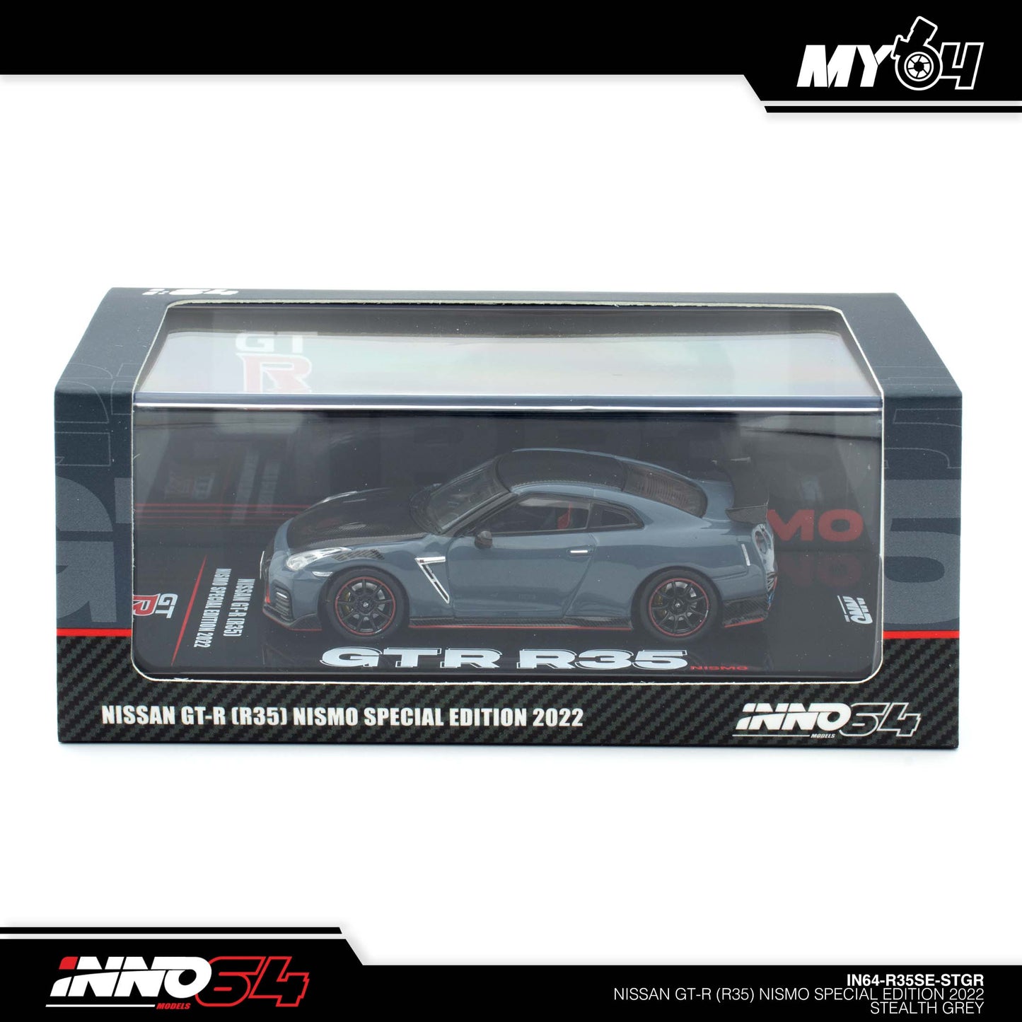 [INNO64] NISSAN GT-R (R35) NISMO SPECIAL EDITION 2022 - Stealth Gray