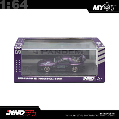 [INNO64] Mazda RX7 (FC3S) "Pandem Rocket Bunny" - Purple