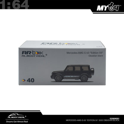 [ARBox] 1:64 Mercedes-AMG G 63 "Edition 55"-2022 - Obsidian Black