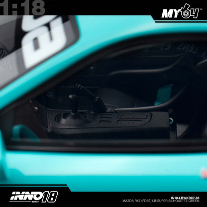 [INNO18] 1:18 Mazda RX7 (FD3S) LB-Super Silhouette - Green