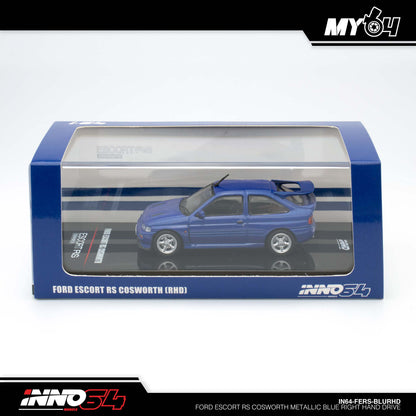 [INNO64] Ford Escort RS Cosworth - Metallic Blue (RHD)