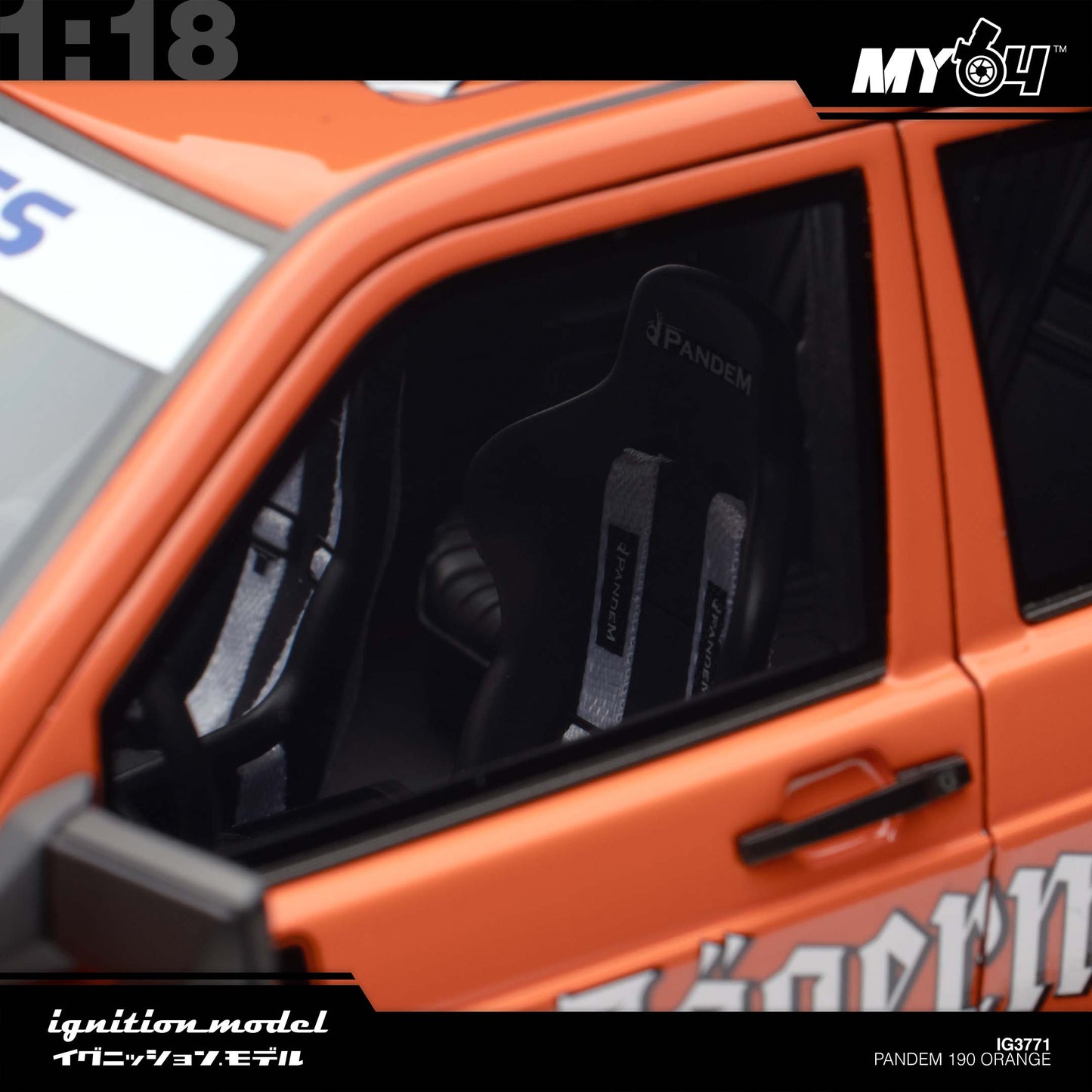 [Ignition Model] 1:18 Pandem 190 - Orange
