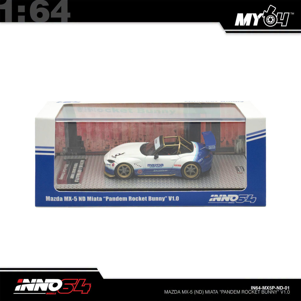 [INNO64] 1:64 Mazda MX-5 (ND) Miata "Pandem Rocket Bunny" V1.0