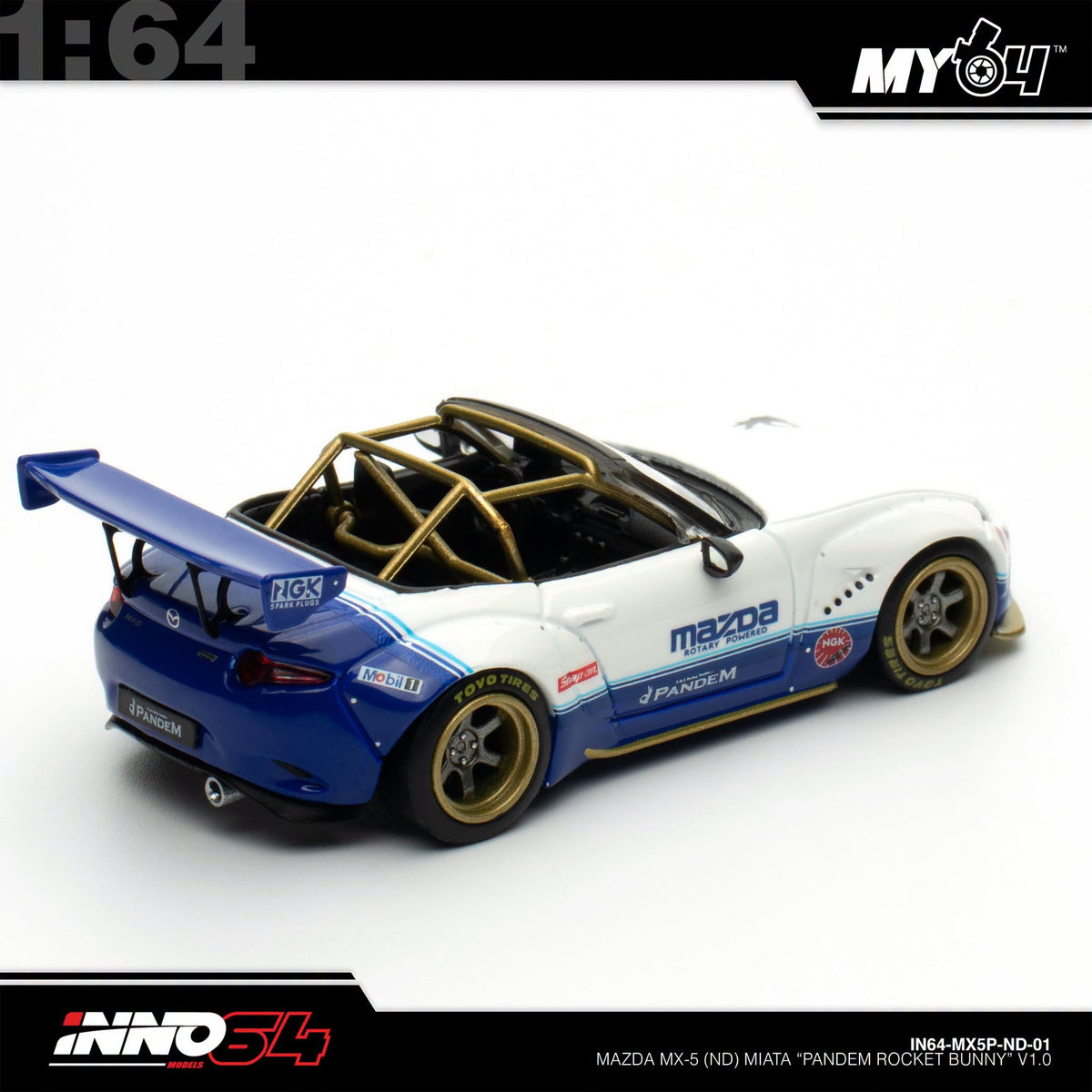 [INNO64] 1:64 Mazda MX-5 (ND) Miata "Pandem Rocket Bunny" V1.0