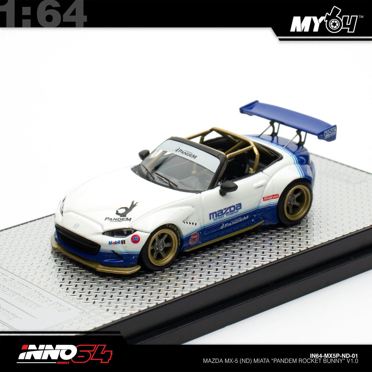 [INNO64] 1:64 Mazda MX-5 (ND) Miata "Pandem Rocket Bunny" V1.0