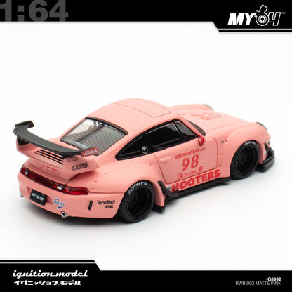 [Ignition Model] 1:64 Porsche RWB 993 - Matte Pink