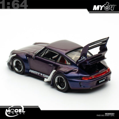 [AR Kaizo] 1:64 Porsche RWB 993 Army Girl