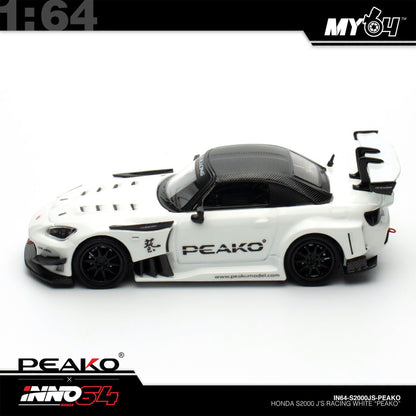 [INNO64] 1:64 Honda S2000 J'S Racing - White "PEAKO"
