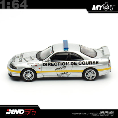 [INNO64] 1:64 Nissan Skyline GT-R (R33) 24 Hours Le Mans Official Pace Car 1997