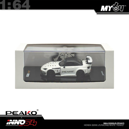 [INNO64] 1:64 Honda S2000 J'S Racing - White "PEAKO"