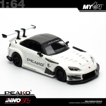 [INNO64] 1:64 Honda S2000 J'S Racing - White "PEAKO"