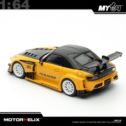 [Motorhelix] 1:64 Honda S2000 J's Racing – New Indy Yellow Pearl