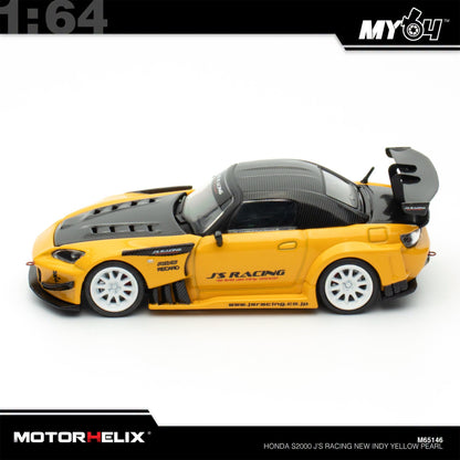 [Motorhelix] 1:64 Honda S2000 J's Racing – New Indy Yellow Pearl
