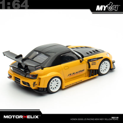 [Motorhelix] 1:64 Honda S2000 J's Racing – New Indy Yellow Pearl