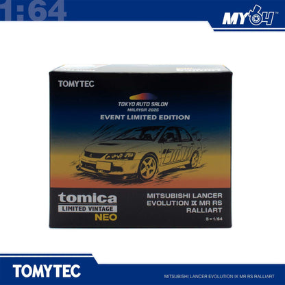 [TLVN] 1:64 Mitsubishi Lancer Evoluton IX RS - White (TASM26)