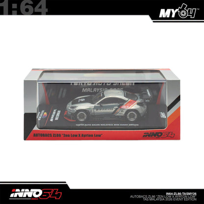 [INNO64] 1:64 Autobacs ZL86 "Zen Low x Ayrton Low" (TASM26)