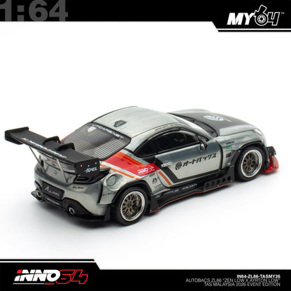 [INNO64] 1:64 Autobacs ZL86 "Zen Low x Ayrton Low" (TASM26)
