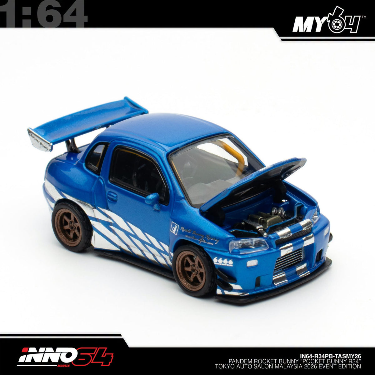[INNO64] 1:64 Pandem Rocket Bunny "Pocket Bunny R34" (TASM26)