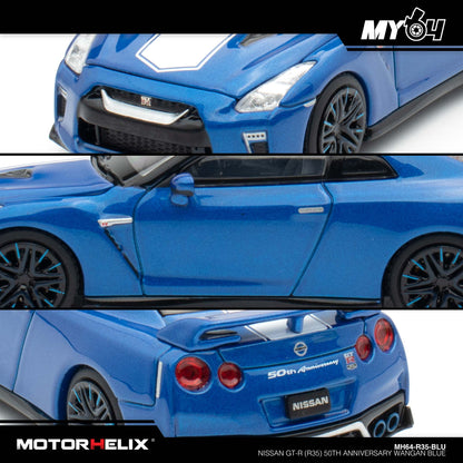 [Motorhelix] Nissan GT-R (R35) 50th Anniversary - Wangan Blue