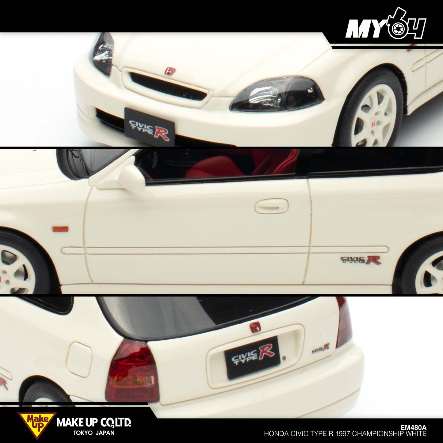 [Make Up] Honda Civic Type R (EK9) 1997 - Championship White