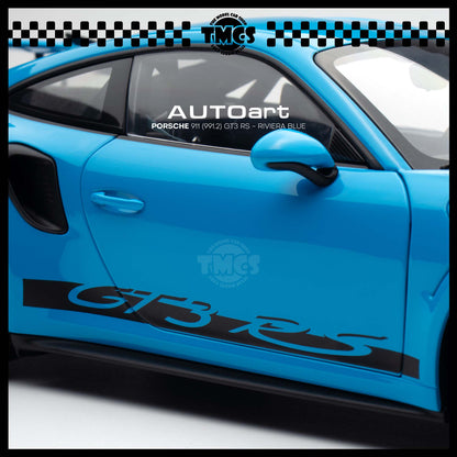 [Auto Art] 1:18 Porsche 911 (991.2) GT3 RS  - Riviera Blue