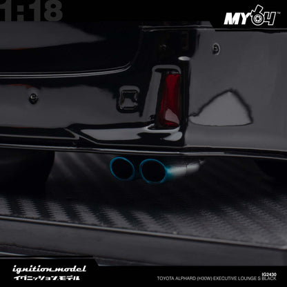 [Ignition Model] Toyota Alphard (H30W) Executive Lounge S - Black