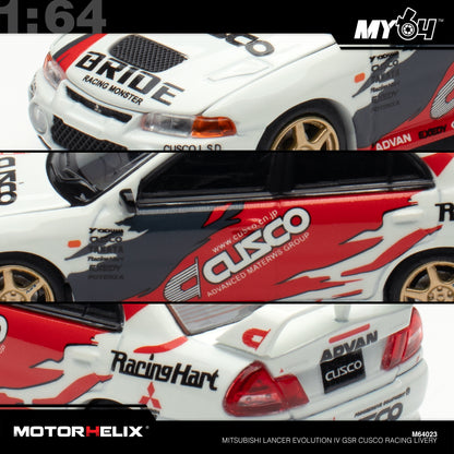[Motorhelix] 1:64 Mitsubishi Lancer GSR Evolution IV - Cusco Racing Livery