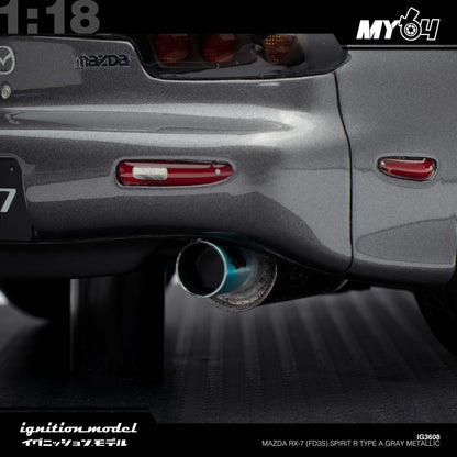 [Ignition Model] Mazda RX-7 (FD3S) Spirit R Type A - Gray Metallic