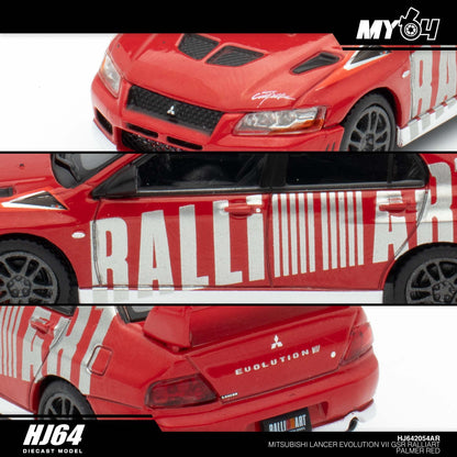 [Hobby Japan] Mitsubishi Lancer Evolution 7 GSR RALLIART - Palmer Red