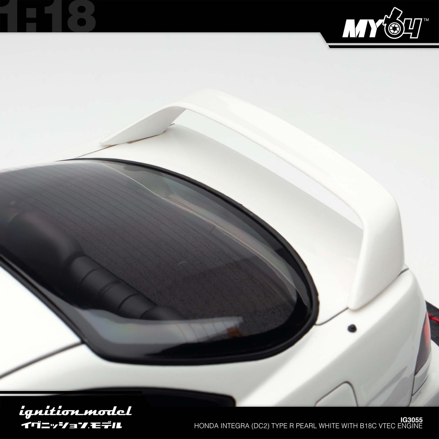 [Ignition Model] Honda Integra (DC2) Type R - Pearl White With B18C VTEC Engine