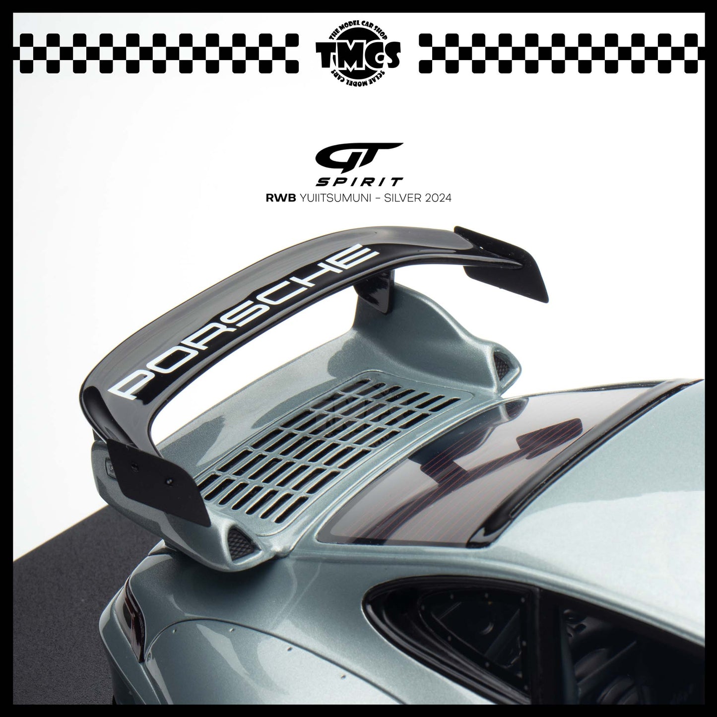 [GT Spirit] 1:18 RWB Yuiitsumuni - Silver 2024