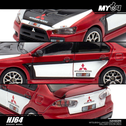 [Hobby Japan] Mitsubishi Lancer Evolution Ⅹ - RALLIART Colour Red