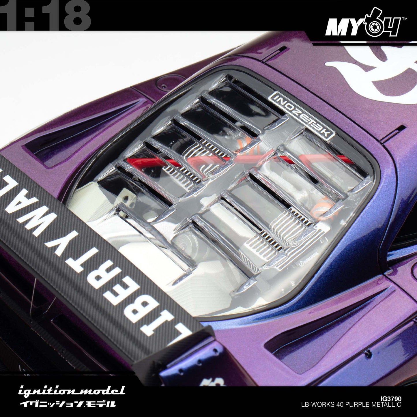 [Ignition Model] 1:18 LB-WORKS 40 - Purple Metallic