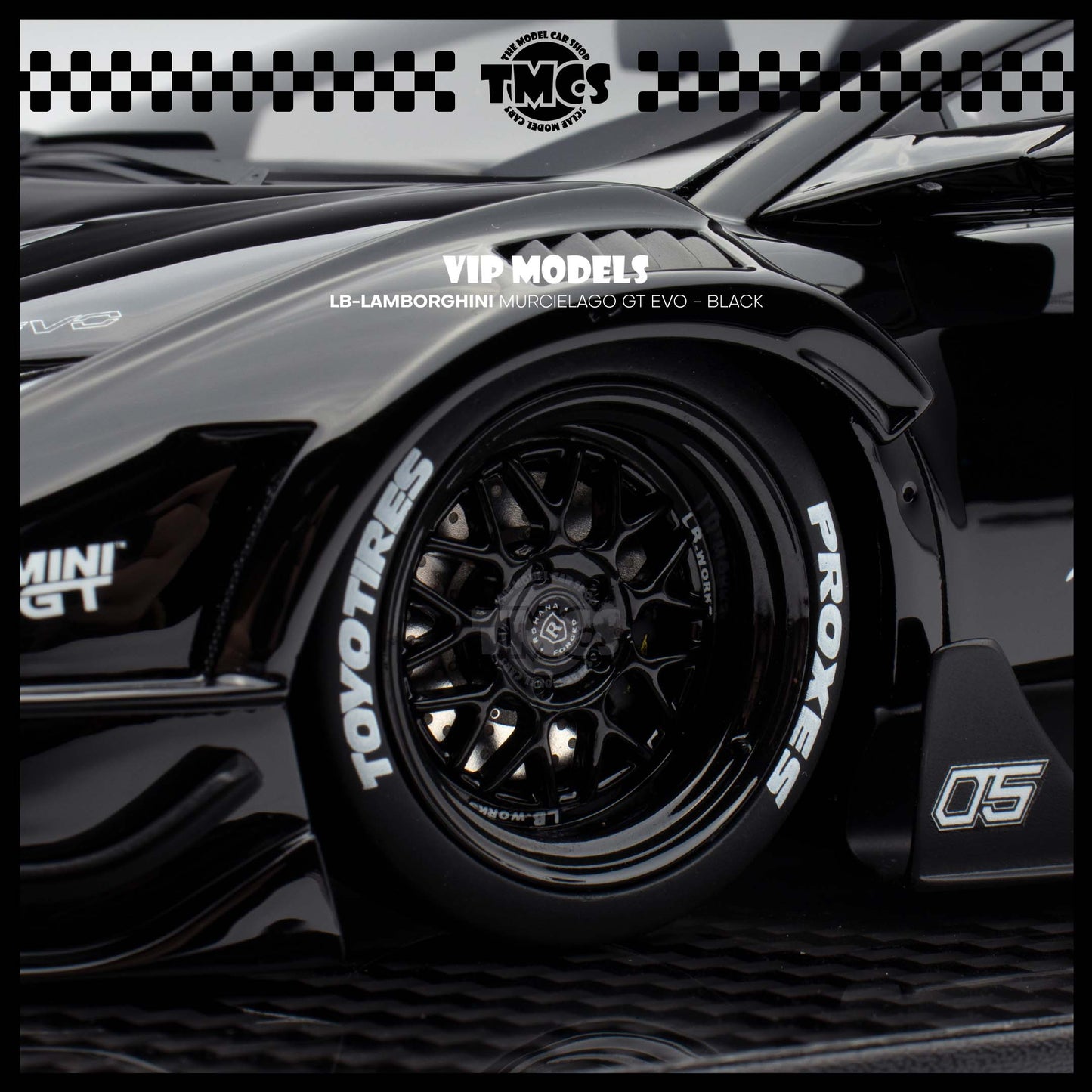 [VIP] LB-Lamborghini Murcielago GT Evo - Black