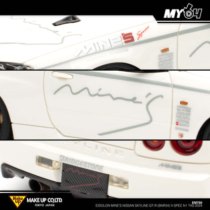 [Make Up] EIDOLON Mine's Nissan Skyline GT-R (BNR34) V-Spec N1 TAS 2024