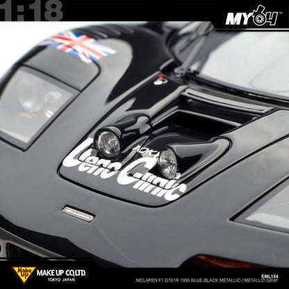 [Make Up] 1:18 Edilion Mclaren F1 GT01R 1995 - Blue Black Metallic / Metallic Gray
