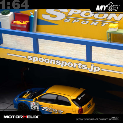 [Motorhelix] 1:64 Spoon Theme Garage