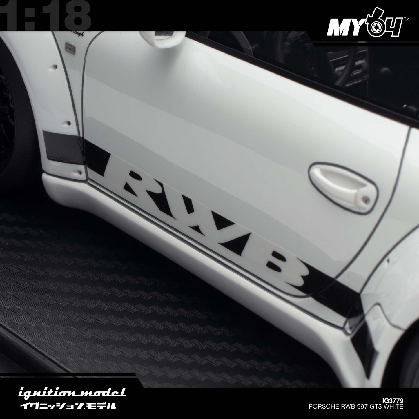 [Ignition Model] Porsche RWB 997 GT3 - White
