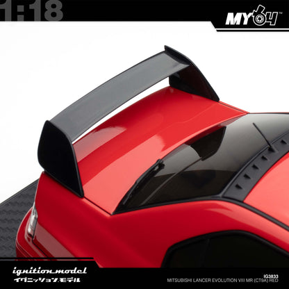 [Ignition Model] 1:18 Mitsubishi Lancer Evolution VIII MR (CT9A) - Red