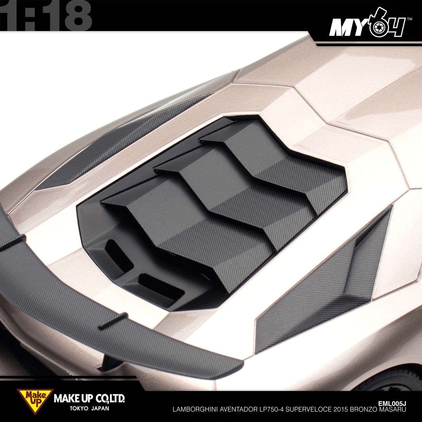 [Make Up] 1:18 Lamborghini Aventador LP750-4 Superveloce 2015 - Bronzo Masaru