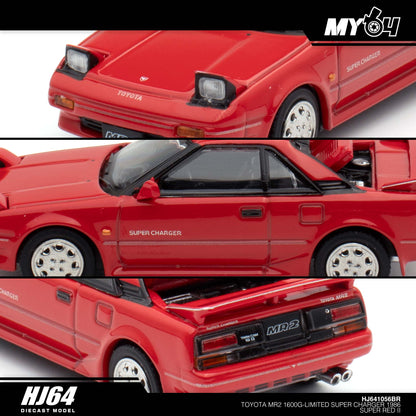 [Hobby Japan] Toyota MR2 1600G-LIMITED SUPER CHARGER 1986 - Super Red II