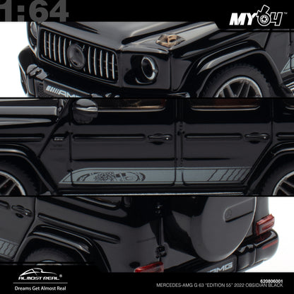 [ARBox] 1:64 Mercedes-AMG G 63 "Edition 55"-2022 - Obsidian Black