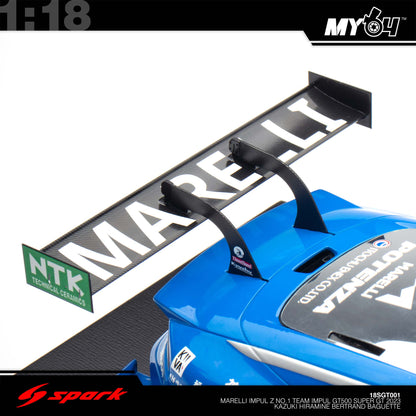 [Sparky] MARELLI IMPUL Z No.1 TEAM IMPUL GT500 SUPER GT 2023 Kazuki Hiramine - Bertrand Baguette