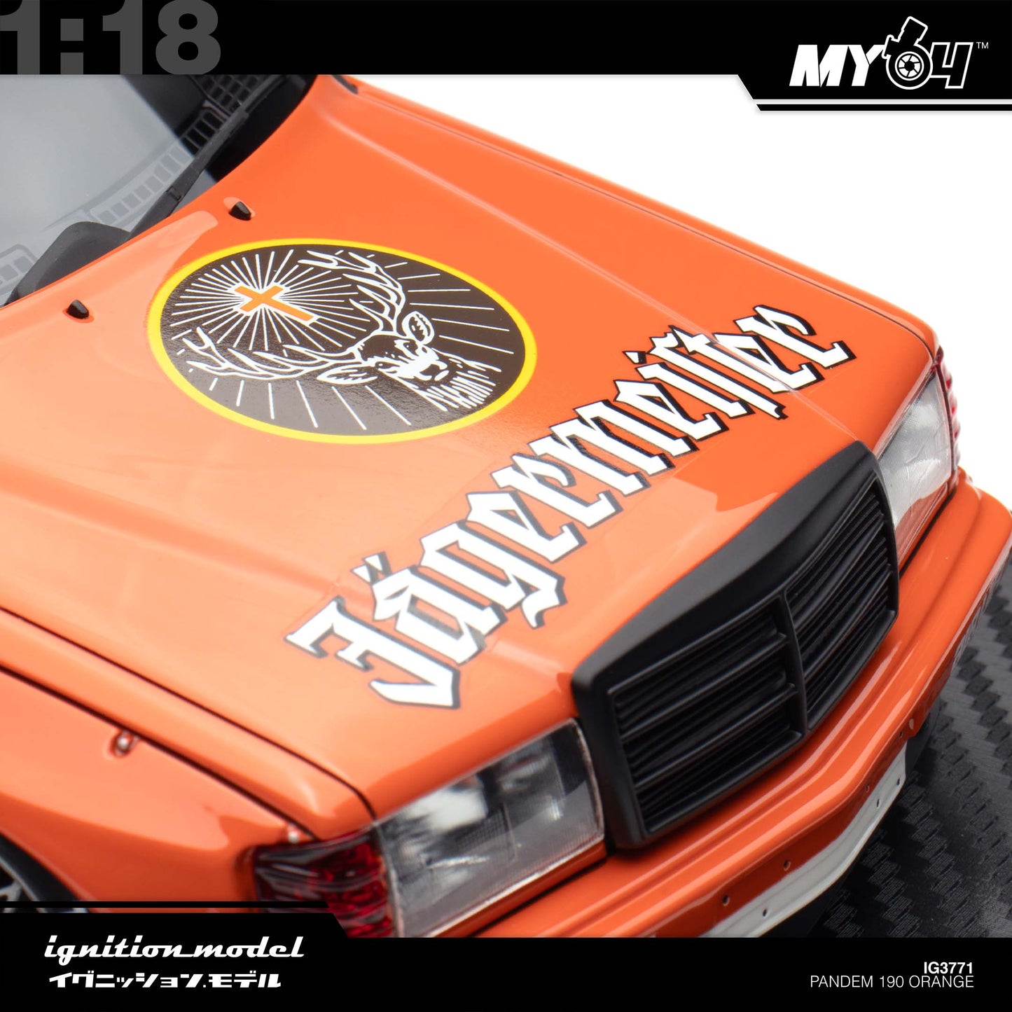[Ignition Model] 1:18 Pandem 190 - Orange