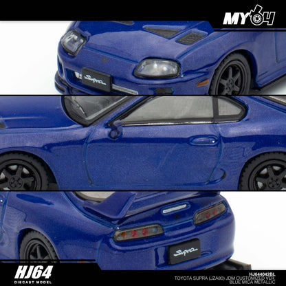 [Hobby Japan] Toyota SUPRA (JZA80) JDM CUSTOMIZED VERSION - Blue Mica Metallic