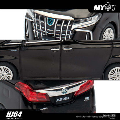 [Hobby Japan] Toyota Alphard Hybrid (H30W) With Sun Roof - Black