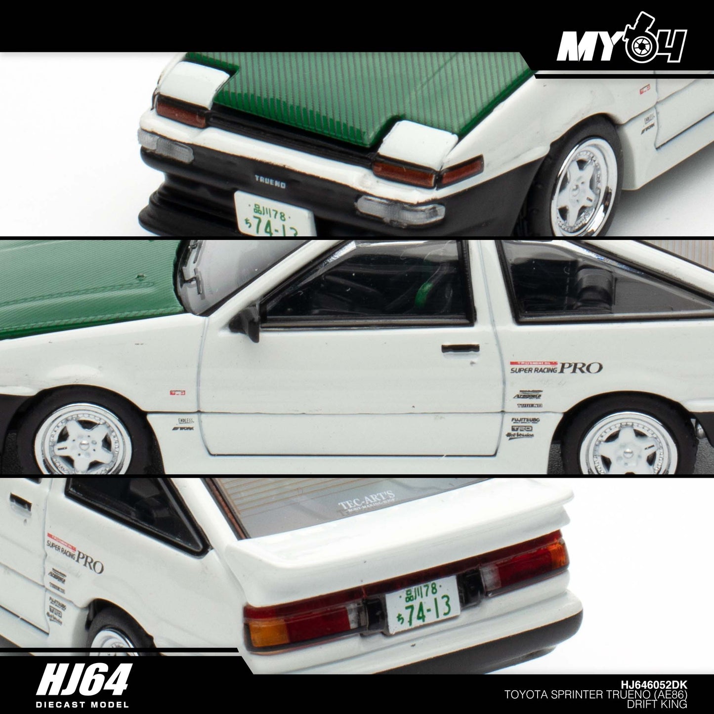 [Hobby Japan] Toyota SPRINTER TRUENO (AE86) DRIFT KING